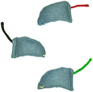 Dr. A.C. Daniels 3 Count Catnip Mouse Pet Toy - Image 2