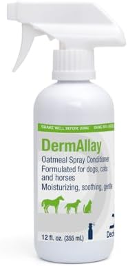 Dechra DermAllay Oatmeal Conditioner for Pets, 12-Ounce by Dechra