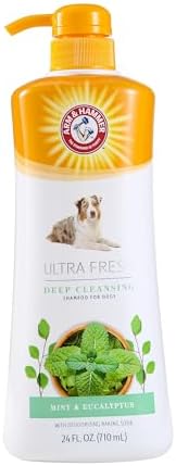 Arm & Hammer Ultra Fresh Charcoal Dog Shampoo, Rosemary, 24 Oz by ArmHammer