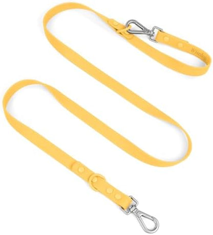 Wisedog Waterproof Dog Leash, Butter Yellow, 5 ft × 1/2 in by WisedogPetSupplies