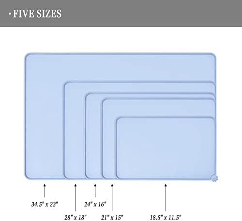 Reopet Silicone Pet Feeding Mat - Waterproof & Non-Slip Dog Cat Placemat - Image 2