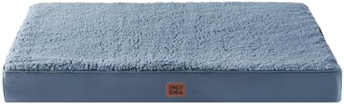 EHEYCIGA Orthopedic Dog Bed Medium with Removable Washable Cover, 30x20 by EHEYCIGA