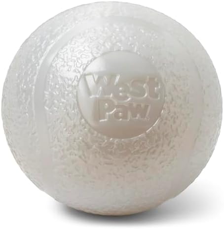 WEST PAW Boundr Ball Dog Fetch Toy – Bouncing Toys for Dogs, Fetch, Catch, Chewing, Play – Floatable, Recyclable Balls – Large Glow in The Dark - Image 3