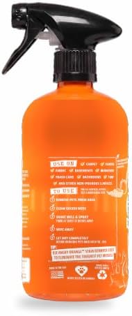 ANGRY ORANGE Pet Odor Eliminator for Dog and Cat Urine, Carpet Stains, and Strong Smells – NEW Orange Rush Scent – Citrus Cleaner with Natural Orange Oil – 24 oz - Image 3