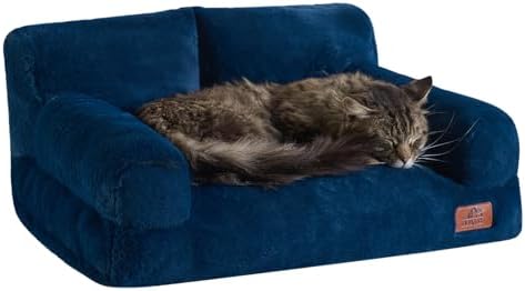 Hollypet Small Dog Large Cat Bed Puppy Couch Beds for Pets up to 25 lbs - Image 2