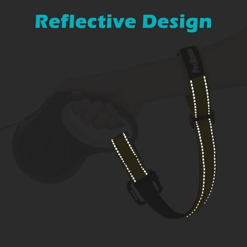 PetBonus Dog Leash Wrist Strap with Lockable Clip for Dog Retractable Leash - Image 4