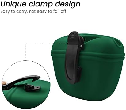 AUDWUD Silicone Dog Treat Pouch with Clicker Magnetic Closure Secure Clip - Image 4