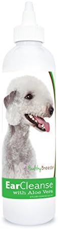 Healthy Breeds Bedlington Terrier Ear Cleanse with Aloe Vera Cucumber Melon 8 oz by HealthyBreeds