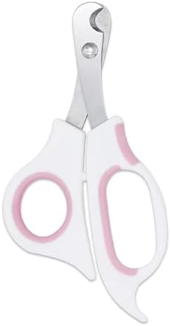 Pet Nail Clippers for Small Animals, Stainless Steel Cat Nail Trimmers with Non-Slip Handle, Safe & Sharp Claw Cutter for Puppies, Cats, Rabbits and Ferrets by Occupiedpet