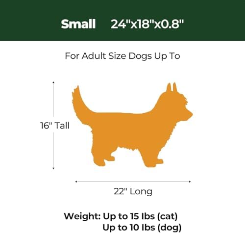 BALANCE Dog Crate Pad, Dog Foam Crate Mat Kennel Pad, Washable Water-Resistant Pet Bed Flat Dogs Cage Mat for Small Dogs, 2 Packs - Image 5