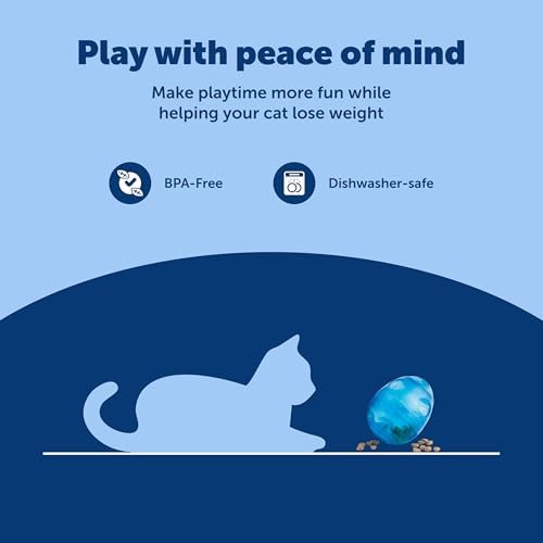 PetSafe Egg-Cersizer Interactive Cat Slow Feeder Toy - Image 5
