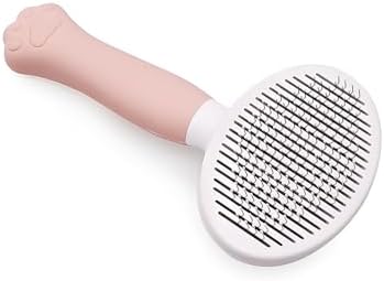 Cat Brush for Shedding for Indoor Cats & Dog Brush for Shedding - Perfect for Long & Short Haired Pets,Pet Brush for Dogs and Cats - Deshedding & Grooming Tool (Pink) by KIVMTAR