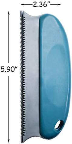 TTSAM Pet Hair Remover Brush ABS Double Serrated Structure Pet Hair Detailer for Car Interiors Furniture Carpet Couch Sofa Bed Clothes Blinds Cat & Dog Hair lint Remover Brush - Image 6