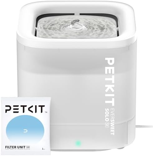 PETKIT Eversweet Solo SE Cat Water Fountain 65oz/1.85L Wireless Pump by Unknown