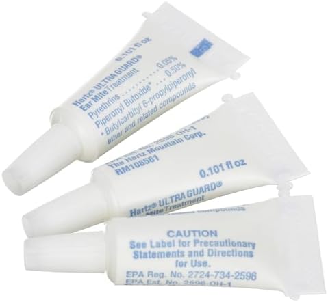 Hartz Ear Mite Treatment for Cats-3 Pack Package May Vary - Image 3