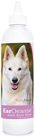Healthy Breeds German Shepherd Ear Cleanse with Aloe Vera Sweet Pea and Vanilla 8 oz by HealthyBreeds
