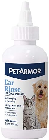 PetArmor Ear Rinse for Dogs & Cats, 4 oz by PetArmor