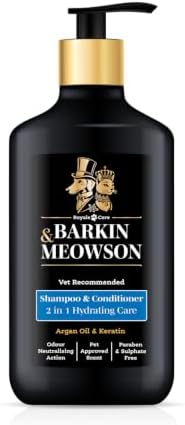 2-in-1 Hydrating Pet Shampoo & Conditioner, 11.83 fl oz by BarkinMeowson