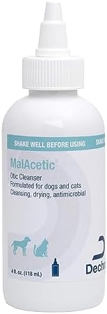 MalAcetic Otic Cleanser for Dogs and Cats, 4 oz by Unknown