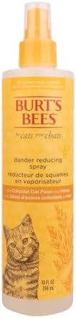 BURT'S BEES FOR PETS Cat Dander Reducing Spray, Oat & Honey, 10 Fl Oz by BurtsBeesforPets