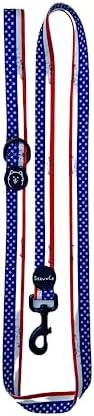 ShawnCo Dream Walk Dog Leash (Stars and Stripes,Small) by SHAWNCO