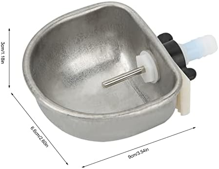 10Pcs Stainless Steel Rabbit Drinking Water Bowl - Image 4