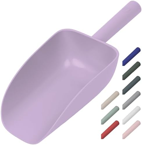 Extra Big Multipurpose Scoop– Solid Deep Scooper for Any Household – Disposing/Replacing Litter – Big Size Animal Pet Food Shovel – 44oz by CATSTAG