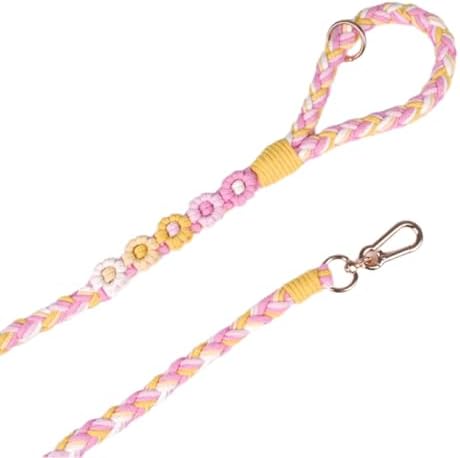 Dual Dog Leash,Double Dog 360 Swivel No Tangle Walking Leash,Comfortable Shock Absorbing Reflective Bungee for Two Dogs (Sunset Bloom) - Image 2