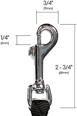Caldwell's Pet Supply Co. Dual Dog Leash, Double Dog Leash for Two Dogs, Tangle Free, Heavy Duty Double Ended Tandem Leashes with Padded Handle with Tangle-free Swivel, for Small, Medium or Large Dogs - Image 6