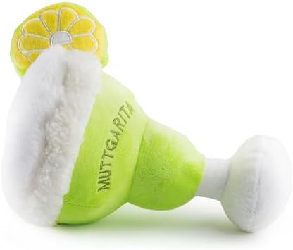 Haute Diggity Dog Muttgarita Plush Dog Toy, Cocktail Parody Chew Toys - Image 2