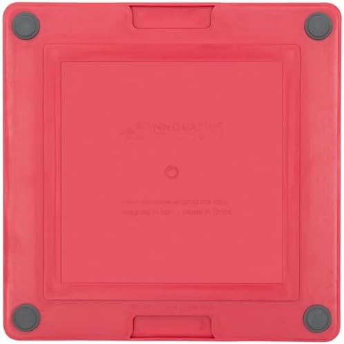 LickiMat Tuff Playdate Slow Feeder Lick Mat for Dogs, Red, Boredom Aid - Image 3