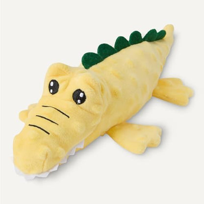 Amazon Basics Monkey and Alligator Interactive Dog Squeak Plush Toys for Puppies, Small and Medium Dogs, 2-Pack - Image 4