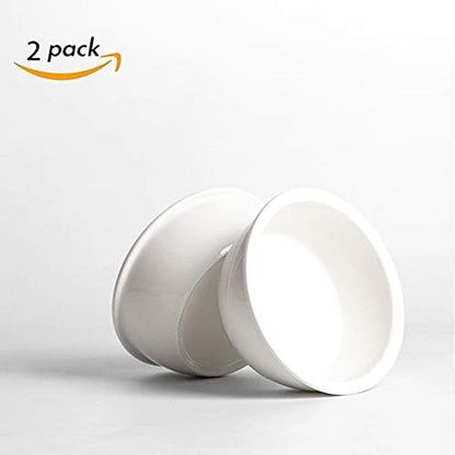 2-Pack Ceramic Pet Bowls for Cats and Dogs – Dual Dish Set for Food & Water, Food-Safe Bone China, Easy Clean, Dishwasher Safe - Image 6