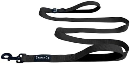 ShawnCo Dream Walk Dog Leash (Midnight,M/L 6FT w/ 2 Handles) by SHAWNCO