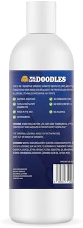 Dog Shampoo for Sensitive Skin with Oatmeal & Aloe, Hypoallegenic Tearless - Image 6