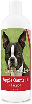 Healthy Breeds Boston Terrier Apple Oatmeal Shampoo 8 oz by HealthyBreeds