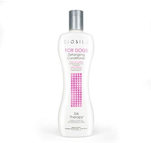 BioSilk for Dogs Silk Therapy Detangling Conditioner, 12 Fl Oz, 6-Pack - Image 5