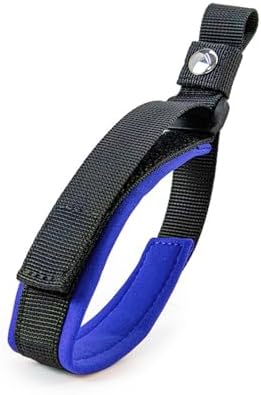 Dog Leash Wrist Safety Strap, Dog Leash Wrist Strap for Hands Free, Soft Comfortable Diving Fabric, Royal Blue Color by L%C3%B3ngF%C3%A8ngCh%C3%A9ngXi%C3%A1ng