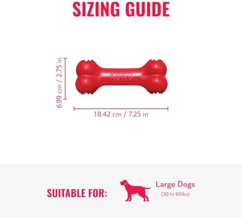 KONG Goodie Bone and Flyer Dog Toy Set, for Medium Dogs - Image 5
