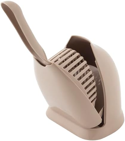 Petmate Scoop N' Hide Cat Litter Scoop with Discreet Holder; Titanium by Petmate