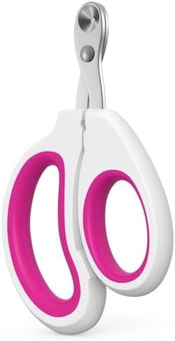 Aogeili Cat Nail Clippers - Stainless Steel, Non-Slip, Safe for Small Pets by Aogeili