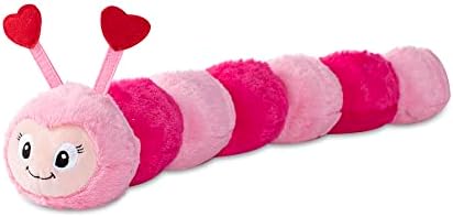 Fringe Studio Large Plush Dog Toy, Love Bug, 7.5" x 24" Long, Pet Shop Collection (289824) by FringeStudio