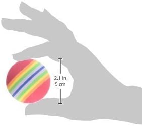 Pioneer Pet Toy Box Balls for Cat Colors may vary, 3 Count