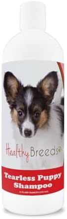Healthy Breeds Papillon Tearless Puppy Dog Shampoo 16 oz by HealthyBreeds