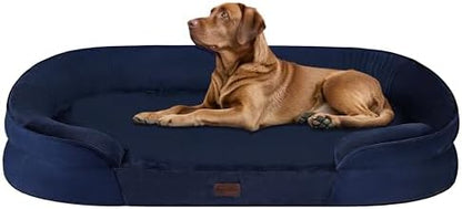 Dwanton Orthopedic Waterproof X-Large Dog Bed Sofa, Gel Memory Foam, 45" by DWANTON