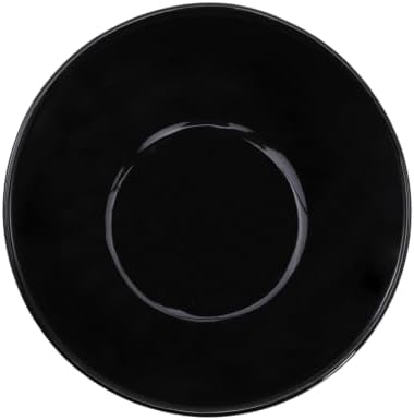 15° Slanted Rim Ceramic Cat Bowl, Anti-Spill for Small Cats,Black - Image 6