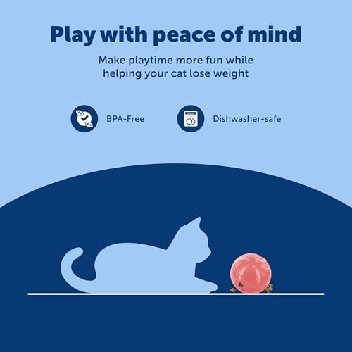 PetSafe Slimcat Feeder Ball Cat Toy, Pink, 1 Count (Pack of 6) - Image 5