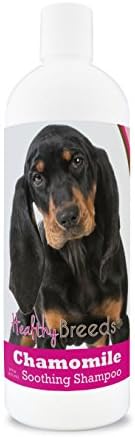 Healthy Breeds Black and Tan Coonhound Chamomile Soothing Dog Shampoo 8 oz by HealthyBreeds