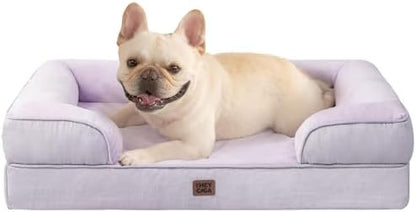 EHEYCIGA Orthopedic Dog Bed Medium Size Dog, Waterproof Washable Pet Beds by EHEYCIGA