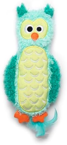 Quirky Kitty Glowing Forest Night Owl Kicker Catnip Cat Toy, Pounce Play - Image 2